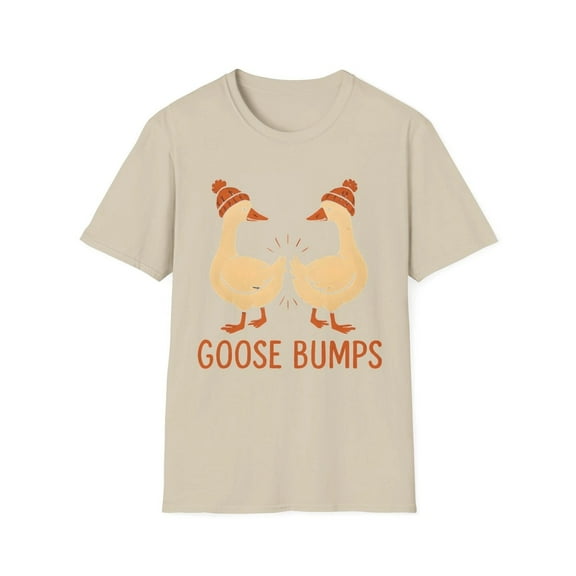 Goose Bumps Unisex Softstyle T-Shirt, Funny Tee, Gift for Animal Lovers