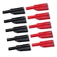 thumbnail image 4 of Conectores de cables de prueba de multímetro, negro, rojo, 4 mm, sin soldadura, color negro, rojo, de seguridad, paquete Yotijar Conector banana, 4 of 5