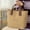 Brown, variant on Fufafayo Japanese Bento Bag, Canvas Lunch Tote for Office Workers, Insulated Thermal Bag for Food and Drinks, Portable Lunch Box Carrier for Commute, Picnic or Travel, Minimalist Design