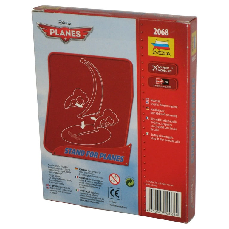 Disney Pixar Planes Movie Zvezda (2016) Blue Stand For Model Kit
