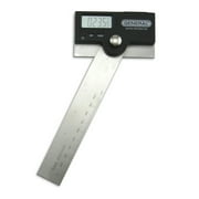 General Tools 1702 6-Inch Stainless Steel Pivoting Arm Digital Protractor