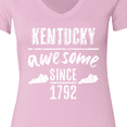 thumbnail image 4 of Inktastic Kentucky is Awesome Since 1792 Women's V-Neck T-Shirt, 4 of 5