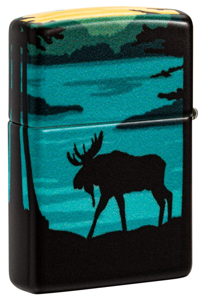 Zippo Moose Landscape 540 Color Design Pocket Lighter