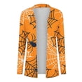thumbnail image 4 of Vestes pour Femmes, Cardigan pour Femmes, Mode Halloween Imprimé Cardigan à Manches Longues, Blouses pour Femmes Mode, Longs Cardigans pour Femmes, 4 of 6