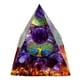 thumbnail image 1 of Adorno Curativo Energético Amatista Pirámide Cristales Naturales, 1 of 9