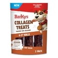 thumbnail image 1 of Botana para Perro Barkys Collagen Treats Rollitos con Colágeno Sabor Carne 3 Pzas, 1 of 4