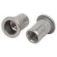 thumbnail image 2 of Unique Bargains M8x18mm 304 Stainless Steel Flange Head Blind Rivet Nut Insert 10Pcs, 2 of 5