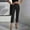 Black, variant on CHEEREAM Womens Cargo Denim Pants High Waist Wide Leg Jeans with Pockets Stretchy Drawstring Baggy Y2K Trousers Streetwear