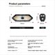 thumbnail image 2 of Luz Trasera de Señal de para Bicicleta, Inalámbrica, LED, Recargable Vía USB, Luz de Advertencia con Control Remoto para Accesorios de Ciclismo., 2 of 5