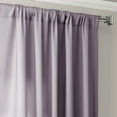 thumbnail image 4 of Ombre Plum Faux Linen Semi Sheer Curtain (1 Panel), Ombre Plum, 50W X 120L, 4 of 10