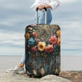 thumbnail image 4 of Uemuo Floral Dreamcatcher Elegance Printed Washable Luggage Cover - Fashion Suitcase Protector Fits 18-32 Inch Luggage -Large, 4 of 9