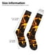 thumbnail image 2 of Balery Orange Lightning Calcetines novedosos Calcetines deportivos Calcetines hasta la rodilla Calcetines de algodón Calcetines originales y geniales, 2 of 6