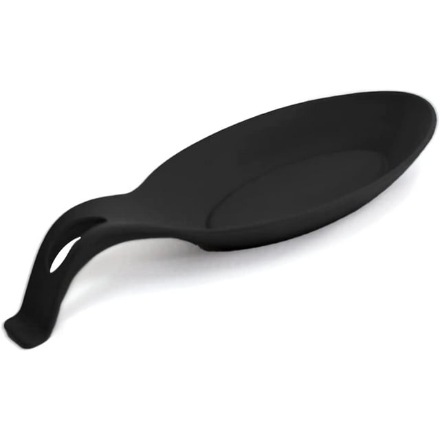 Repose-cuillère en Silicone, Support de Cuillère de Cuisine en Silicone, Support de Cuillère en Silicone, Repose-Ustensile, Repose-Cuillère en Silicone, pour Ranger les Ustensiles de Cuisine
