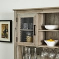 thumbnail image 3 of Home Source Jill Zarin 70.8'' Tall Cabinet in Grey Wash Finish with Mesh Doors, 3 of 10