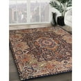 thumbnail image 3 of Ahgly Company Machine Washable Indoor Rectangle Traditional Camel Brown Area Rugs, 6' x 9', 3 of 7
