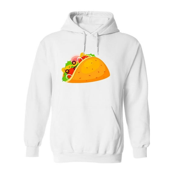 Fresh Taco Hoodie Men -Image by Shutterstock, Male 3X-Large