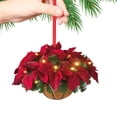 thumbnail image 5 of Christmas Artificial Christmas Hanging Basket Ornaments Christmas Tree Decoration Christmas Gifts, 5 of 6
