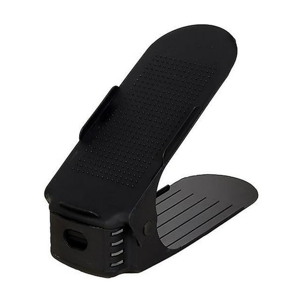 Zapatero que ahorra espacio, zapatero ajustable para ahorrar espacio, organizador de zapatos, armario de soporte (paquete de 10, negro) Rojo Verde Cocina, Decoración y Otros