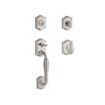thumbnail image 4 of Baldwin Westcliff Single Cylinder Handleset with Ellipse Knob and Traditional Arch Rose, 4 of 5