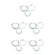 thumbnail image 2 of Sonducket 3 Pieces Retro Fashion Mountain Compass Beach Alloy Washable Climbers Exquisite Handmade Vacations Chains Bracelet Bangle Type2 NO2, 2 of 6