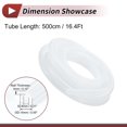 thumbnail image 4 of Ofertas Únicas 16.4Ft 5/16" 8mm ID 3mm Grosor Manguera de Vacío de Silicona para Aire y Agua Transparente, 4 of 6