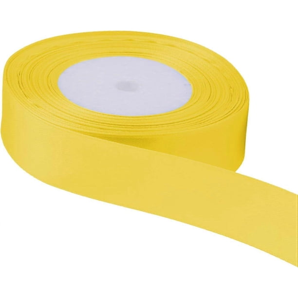 3.8cm x 22 Metres Double Sided Satin Polyester Ribbon Rolls for Fabric, DIY Art & Crafts, Bows, Gift Wrapping, Decorations