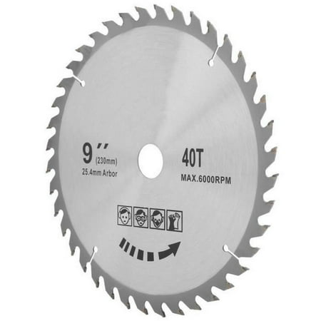 

X 40 Teeth Saw Blade Alternate Teeth Saw Blade Sharpening Wood Carbide Cutting Tools 9 X 40T 230Mm