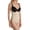 Nude, variant on SlimMe Braless High Back Slimming Bodysuit Shaper - Womens - Female, Small, Black