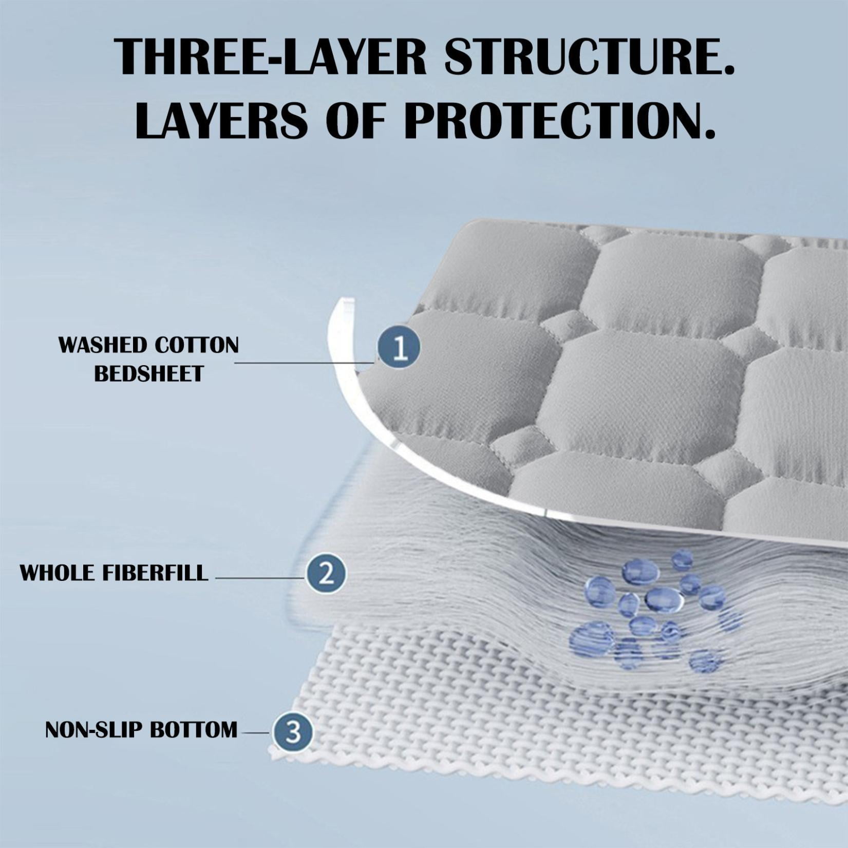 78.74x 47.24in Narrow Twin Mattress for Kids Adults Single Bed, Breathable Gel-Memory Foam Plus Pillowtop Mattress for Pressure Relief, Fiberglass-Free