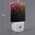 thumbnail image 2 of Balery Colorful Sparkling Pattern LED Night Light with Automatic Sensor Plug in Night Light with Dusk-to-Dawn Light Sensor LED Nightlight 0.5W-UK, 2 of 7
