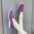 thumbnail image 1 of Zapatillas de deporte de verano para mujer, zapatos planos sin cordones, mocasines informales para mujer, zapatos para caminar para mujer, zapatos planos de fondo suave de malla para exteriores 202235 Gao Jinjia LED, 1 of 2