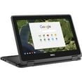 thumbnail image 4 of Restored Dell Chromebook 11.6" Touchscreen, Intel Celeron N3060, 4GB RAM, 32GB SSD, Chrome OS, Black, 3189 (Refurbished), 4 of 5