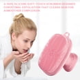 thumbnail image 4 of Fiudx Disco Exfoliante Facial, Cepillo Facial de Cerdas Suaves, Exfoliante Suave para Piel Muerta, Ideal para Viajes, Herramienta de Limpieza de Piel, Cuidado de Piel Sensible, Masaje Diario., 4 of 4
