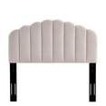 thumbnail image 4 of Modway Veronique Twin Modern Performance Velvet Headboard in Pink, 4 of 8