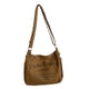 thumbnail image 5 of Bolso de hombro de lona para mujer, bolso Hanlde, bolsa de alta capacidad, cartera, bolso ligero marrón, 5 of 8