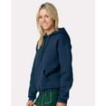 thumbnail image 2 of JERZEES H12MR Rugged Hooded Sweatshirt-Washed Navy-3XL, 2 of 6