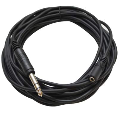 Seismic Audio 25' Headphone Extender Cable 1/4