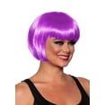 thumbnail image 1 of Underwraps Womens Costume Accessory Hair Adults Short Bob Cut Wig Lavendar, 1 of 2