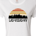 thumbnail image 4 of Inktastic Las Vegas Nevada Skyline Retro Women's T-Shirt, 4 of 5