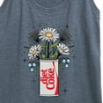 thumbnail image 3 of Diet Coke - Flowers With Coke Can - Women's Racerback Tank Top, 3 of 5