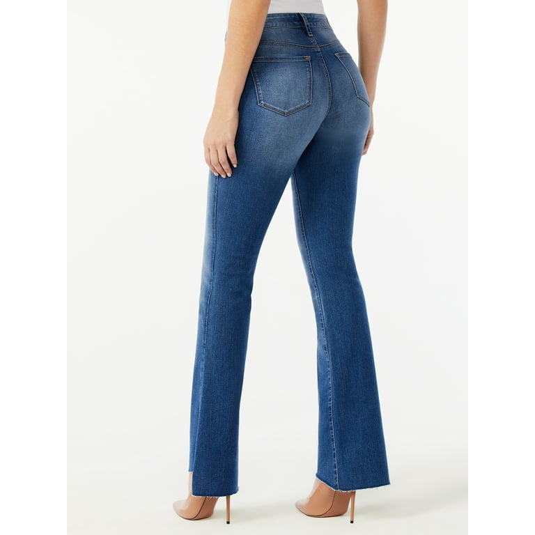 Butt Lifter Women Bootcut Jeans High Rise Waist Push Up Levanta Cola Pantalones  Colombianos 515DB Dark Blue Size 11 USA / 16 COL 
