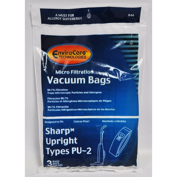 Sharp Upright Vacuum Cleaner Type PU-2 Bags