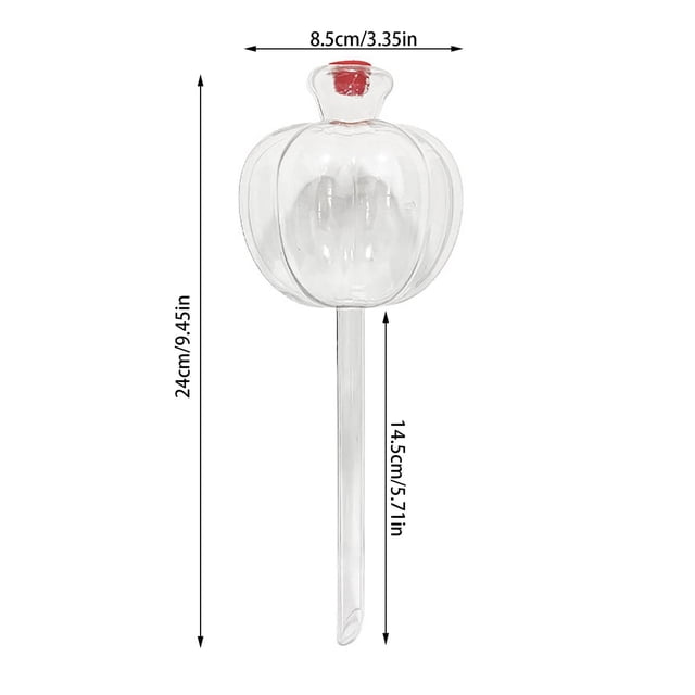 Ltdhehe Goutteur Automatique pour Système d'Irrigation en Forme de Citrouille, Libération Lente, Usage Intérieur et Extérieur