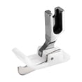 thumbnail image 1 of #SP-18 Pie prensatela industrial con bisagra para máquina de coser con guía derecha 1/4" (6mm) Blanco, 1 of 2