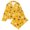 B149 Yellow, variant on Likimi Child Toddler Girls Halloween Pajamas Set Long Sleeve Hallowmas Cartoon Print Lapel Button Down Pjs Tops With Pants For Party Soft Casual Sleepwear