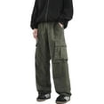 thumbnail image 3 of WEHUSE Mens Casual Joggers Pants - Cotton Cargo Pants Hiking Outdoor Jogging Sweatpants Pants, 3 of 6