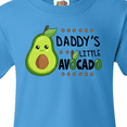 thumbnail image 4 of Inktastic Daddy's Little Avocado with Cute Baby Avocado Youth T-Shirt, 4 of 5