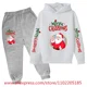 thumbnail image 4 of Christmas Hoodie Set Kids Clothes Girls Hooded Tracksuit Boys Santa Claus Sweatshirt 2pcs Children Stranger Things Clothing, 4 of 5