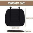 thumbnail image 6 of （1 PCS）Car Seat Cushion Pad for Car Driver Seat Office Chair Home Use Memory Foam Seat Cushion, 6 of 7