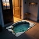 thumbnail image 5 of CREATITOY 3D Optical Illusion Entryway Mat Non-Slip Stain-Resistant Crystal Velvet Rug, 5 of 6